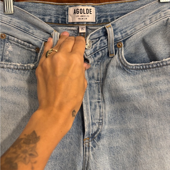 Agolde Riley crop distressed - Picture 4 of 4